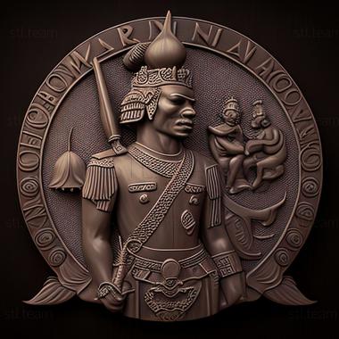 3D модель Камбоджа Королівство Камбоджа (STL)